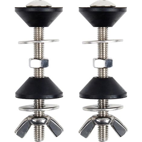 Kit de Fixation pour Réservoir Toilette   Boulons en Laiton Massif pour WC, Installation Facile