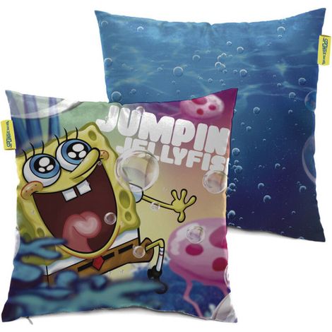 Coussin 40x40cm Bob l'éponge de Nickelodeon (1/2)
