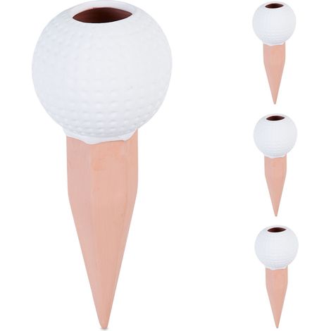 Pelota de golf con cono de arcilla juego de 4