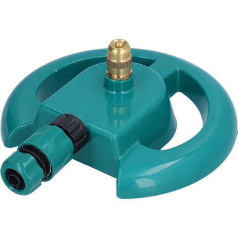 360° drehbarer Regner aus reinem Kupfer für Gärten, automatische Bewässerung, Vernebelung, Staubstäuben und Rasenkühlung. Inklusive Schnellanschluss (siehe Abbildung). (1/5)