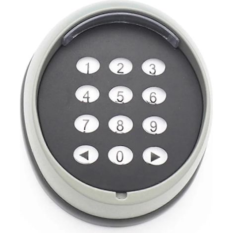 Clavier et récepteur sans fil (433,92 MHz). À utiliser exclusivement avec les ouvre-portails automatiques (portails de garage, battants, coulissants). BRILVIBERA (1/5)