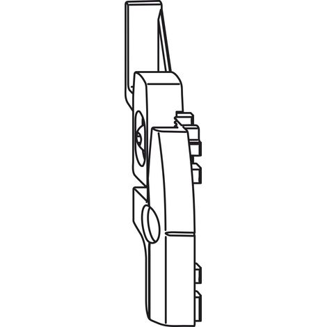 WINKHAUS Schließblech SBA.K.161.DFE-TFE.RS für PVC, rechts, ALUPLAST