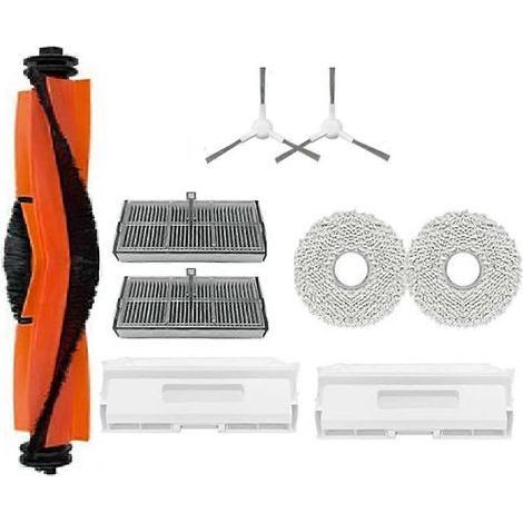 9 pour Xiaomi H40 Sweeping Machine Accessoires Main Side Brosse Serpillière Filtre Dust Bags (1/4)