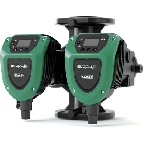 Circulateur électronique double EVOPLUS 60/250 à brides DN40 PN10 HMT 6 mCE 16 bar petits collectifs - THERMADOR EVOPD60250