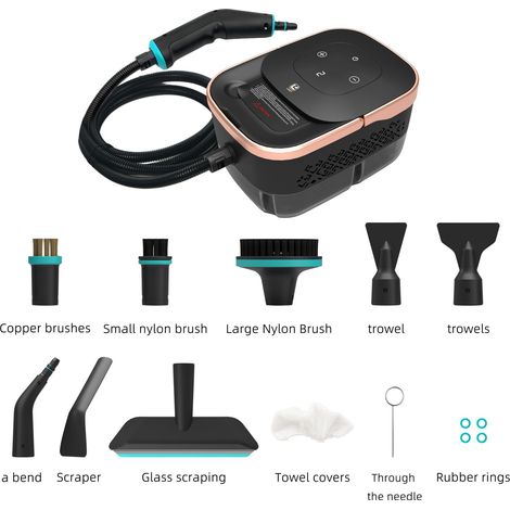Limpador a vapor portátil, ideal para limpeza doméstica.Limpador a vapor portátil, ideal para limpeza doméstica. (1/4)
