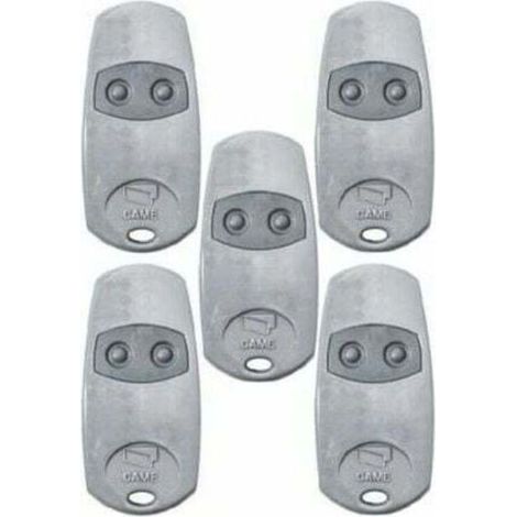 Pack de 5 Telecommandes d'origine Came TOP432EE - Frequence de code fixe 433,92 MHz (1/4)