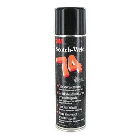 Adhésif Foam Fast 74 Orange, Aérosol Boîte 500 ml ( Prix pour 1 )