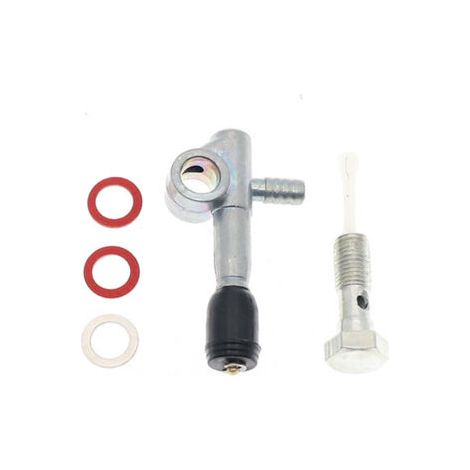 Pompe à essence à petite vanne rotative pour moto, compatible avec MBK AV7, quad, VTT, cross et autres véhicules tout-terrain. Zinc (1/2)