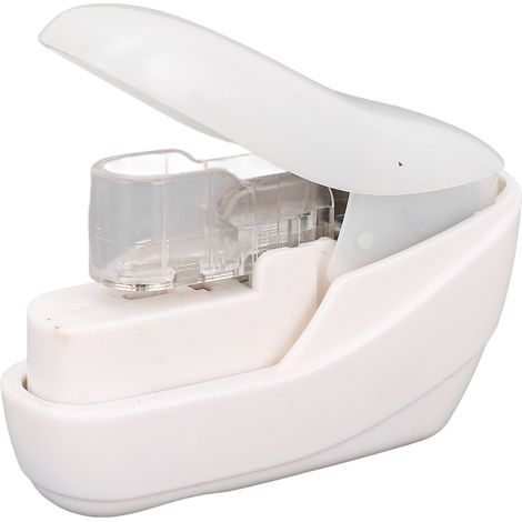 Agrafeuse sans agrafe 4 feuilles capacité compacte portable pour bureau école maison (1/5)