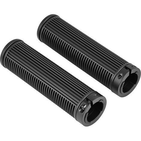 Accessoires pour trottinette/vélo électrique, gants de guidon, silicone M6, noirs, 1 paire (1/5)