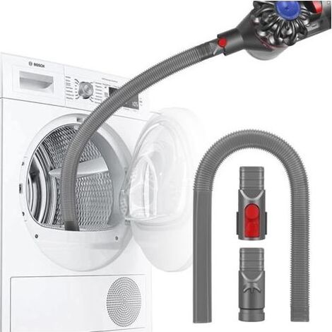 PA Suceur pour Dyson V11 V10 V12 V15 V8 V7 V6 Aspirateur, Embout Suceur Plat Flexible Accessoire, Idéal pour Nettoyer la Sécheuse (1/5)