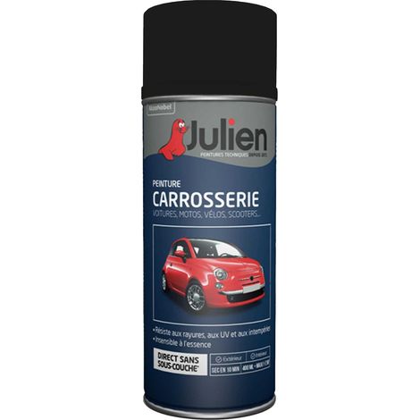 Peinture aérosol pour Carrosserie - Brillant Black Magic Pearl - 400 ml - Julien