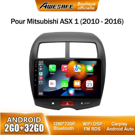 AWESAFE Autoradio Android 13 pour Mitsubishi ASX1 (2010-2016) 2Go+32Go 9'' écran Tactile Carplay GPS WiFi Bluetooth Android Auto (1/5)