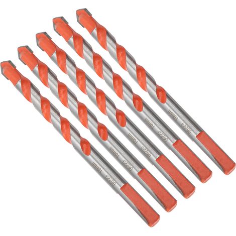 5-teiliges Set multifunktionaler Bohrer mit Hartmetall-Dreieckgriff für Heimwerkerbedarf (1/5)