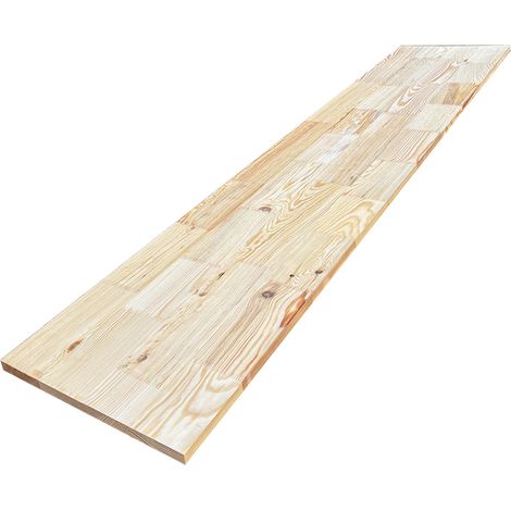 Tablette Pin noueux, L.200 cm x l.40 cm, Ep.18 mm