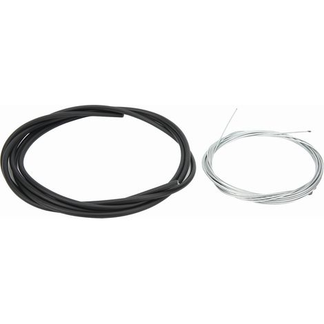 Kit de Câbles de Frein et de Dérailleur pour Bicyclette avec Fourreaux