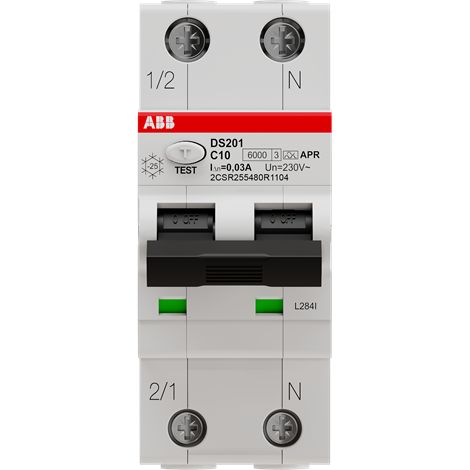 Interruptor diferencial ABB ds200 10A 30mA