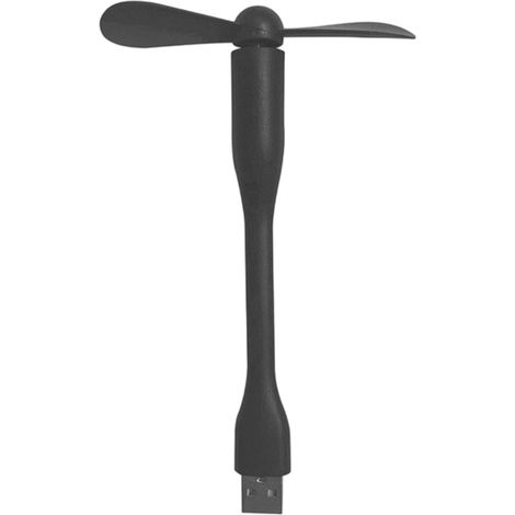 1 Mini ventilateur USB, silencieux, pales détachables, TPR, voyage camping pêche (1/5)