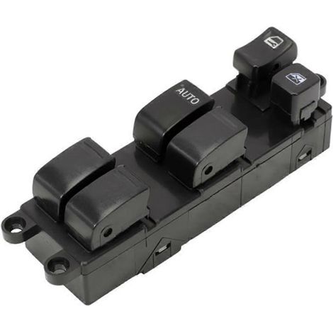 Fensterheberschalter Fahrerseite für Nissan – Elektrischer Fensterheber links, Schwarz (1/5)