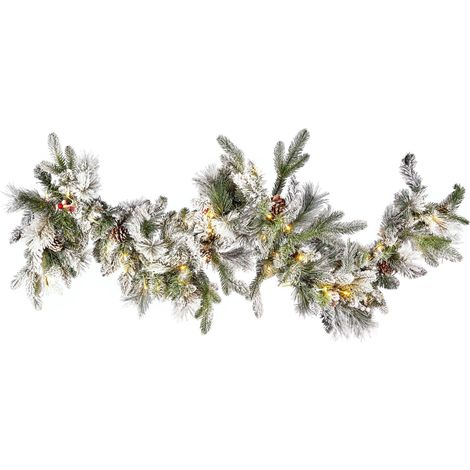 Snowy Christmas Garland LED WHITEHORN 180 cm White (1/5)