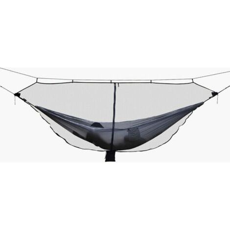 Moustiquaire d'hamac portable ultra-légère en nylon – Protection anti-moustiques – Taille 340x140 cm – Charge max 300 kg (1/5)