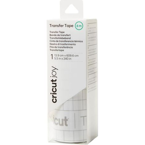 Cricut - Ruban de transfert en vinyle intelligent auto-adhésif de 6 m