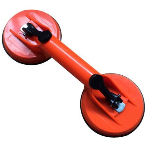 VENTOUSE PUISSANTE A DOUBLE TETE - Puissance d'aspiration verticale 80 kg, puissance d'aspiration horizontale 100 kg (1/3)