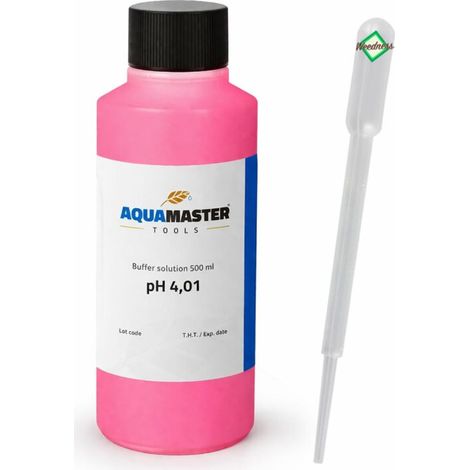 Aqua Master pH-Kalibrierlösung 4,01 500 ml – pH-Eichlösung Pufferlösung (1/5)