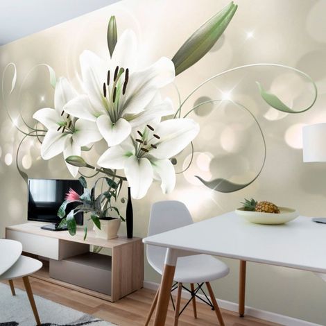 Papier Peint "Lily Flower of Masters" 210 x 300 cm (1/2)