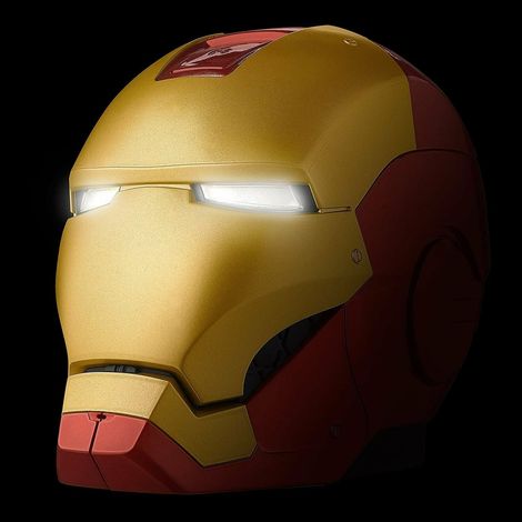 eKids Captain America Civil War Iron Man Helmet Bluetooth Speaker