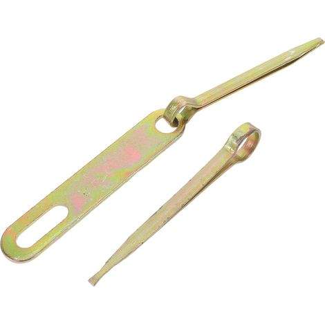Loquet de Porte Vintage en Métal Soudé Petit (1/5)