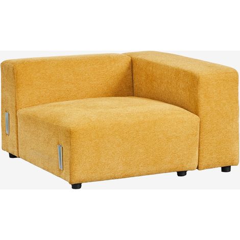 Modulo angolare destro 115x113 cm con bracciolo alto per divano modulare Bruna SKLUM