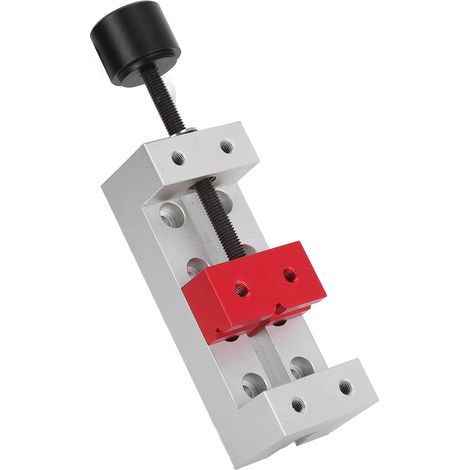 Miniatur-Tischschraubstock aus Aluminiumlegierung für CNC-Holzbearbeitungswerkzeuge