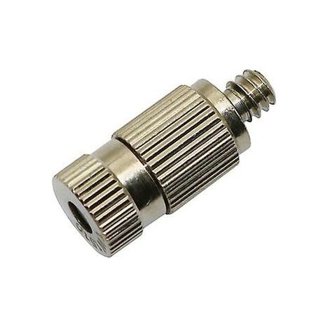 ugelli nebulizzatori ad alta pressione con filettatura maschio da 3/16" in acciaio inossidabile, antigoccia, irrigatori di umidificazione e raffreddamento