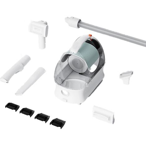 Kit de toilettage pour animaux, aspirateur de toilettage pour chiens 6 en 1 avec grand réservoir de 3 L, aspiration professionnelle de 99 % des poils (1/5)