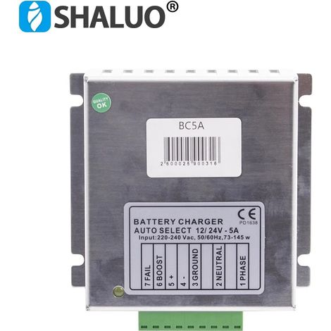 Accessories for BC5A diesel generator, 5A lead-acid battery maintenance charger, 12V/24V maintenance charger