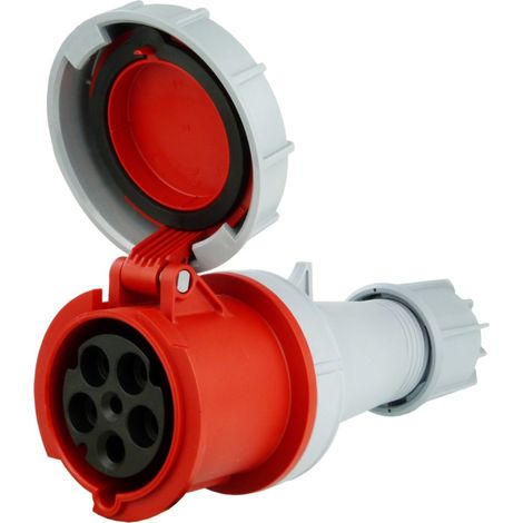 Tragbare Steckdose CEE 63A 5P 6h IP66/67 Typ 235 PCE 0522 (1/3)