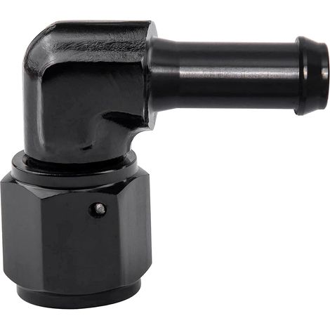 Conector hembra 6AN a racor de manguera de 5/16" con giro de 90 grados (1/5)