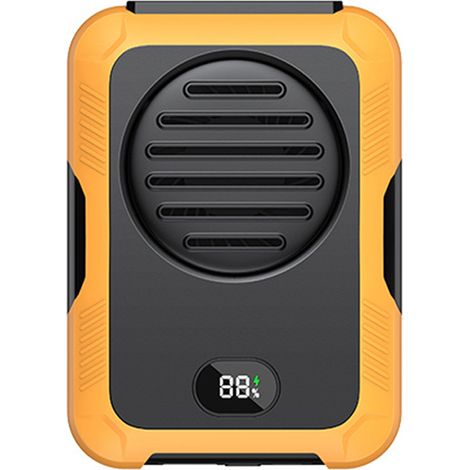 1 Ventilateur de cou, portable, pliable, batterie 2000 mAh, USB, 3 vitesses, extérieur, camping (1/5)