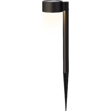 PALETTO SOLARE 11,8X8,3XH4,7CM IN PLASTICA NERO. (1/4)