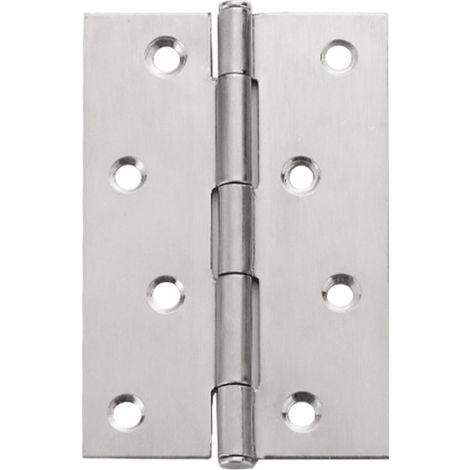 Charnière Inox 94x63x1.3mm, Paquet 2 (1/5)