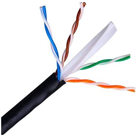 Bobina de Cable RJ45 para Exteriores UTP Aisens A135-0264 Cat.6/ 305m/ Impermeable/ Negro