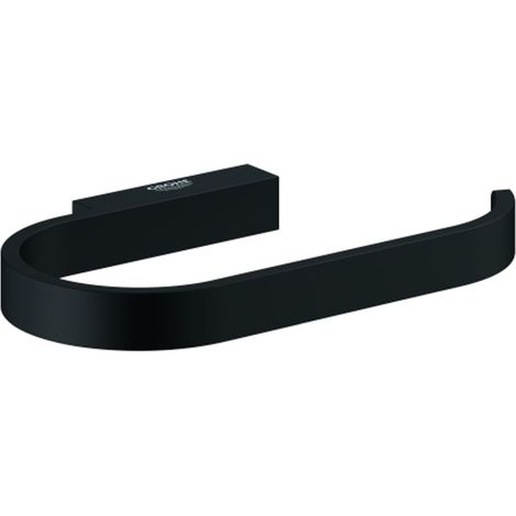 GROHE Porta carta igienica Selection 41220 senza coperchio phantom black, 41220KF0