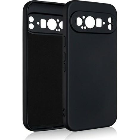 Coque en silicone Beline pour Google Pixel 9 Pro, noir. (1/3)