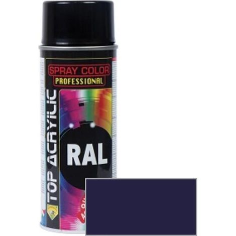 TOP ACRYLIC spray acrilico az/acero ral-5011 400ml , 0UNIDADES