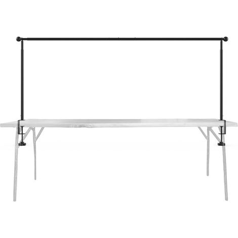 NewGarden Garland Lift barra estensibile nera 253 cm