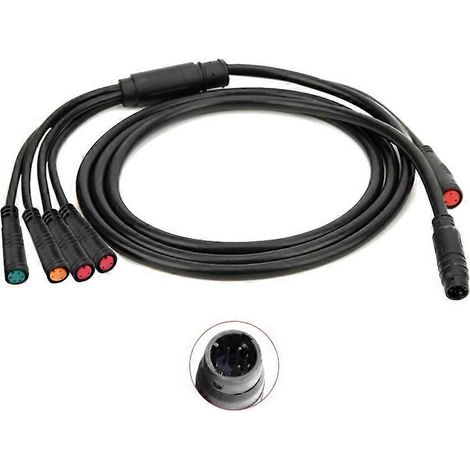Câble principal étanche à 9 broches pour contrôleur de vélo électrique, câble de connexion au tableau de bord 2 broches + 3 broches + 5 broches pour certains contrôleurs KT - SFYGV (1/5)