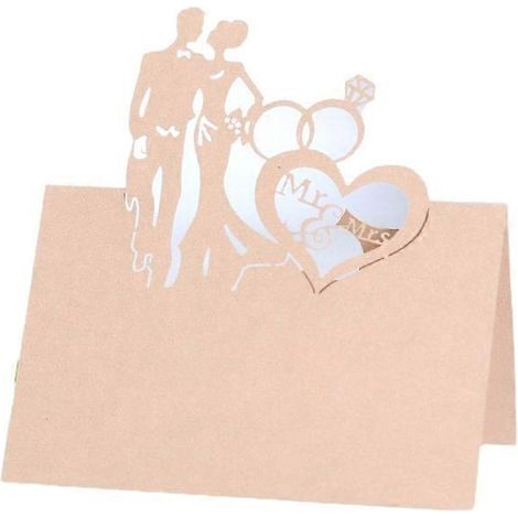 Tischkartenhalter aus Papier für Sitznummern, Hochzeiten, Geburtstage, Partys, Platzkarten