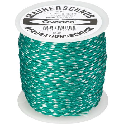 Overlen Maurerschnur PP 1,7mm 100m grün Overmann (1/2)