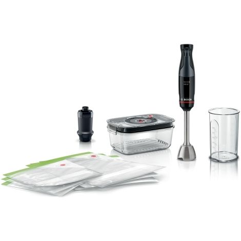 Bosch Serie 4 MSM4B6V2 licuadora Batidora de inmersión 1000 W Antracita, Negro